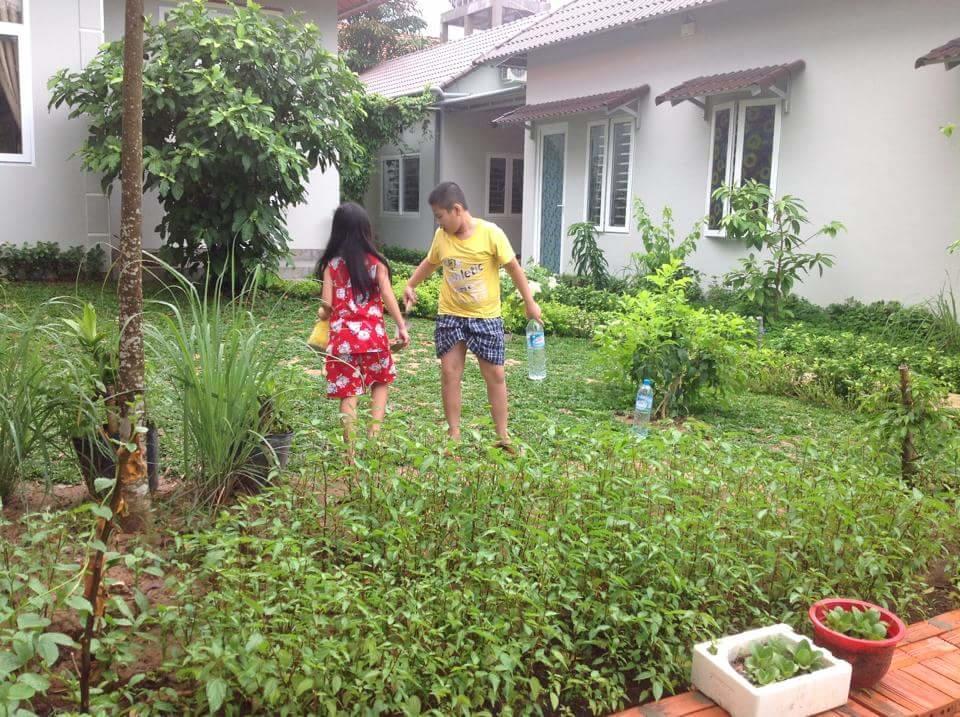 Manh Duyen Garden Homestay Дуонг-Донг Экстерьер фото